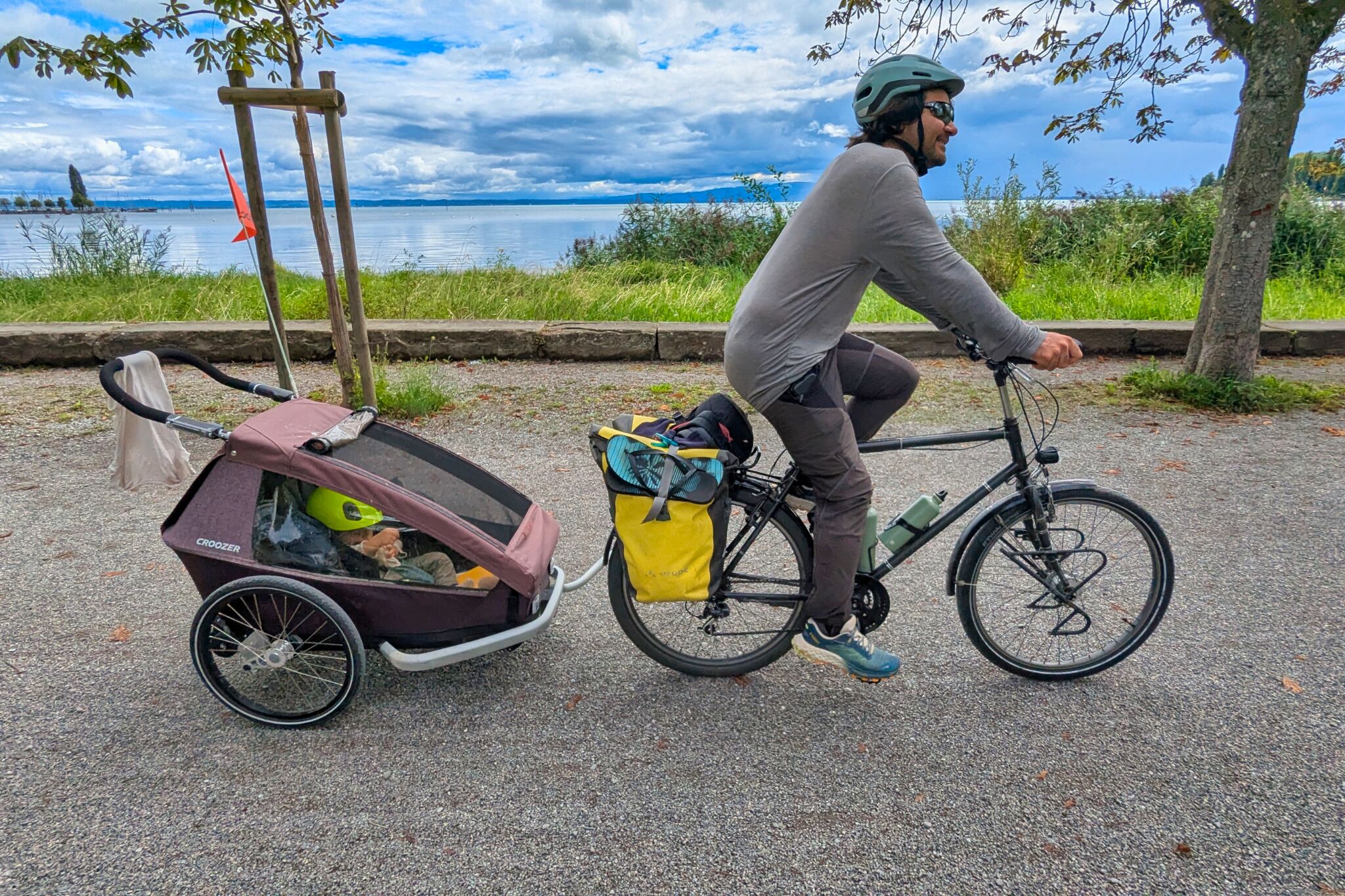 Voyage à vélo avec bébé : nos conseils et retours d’expérience