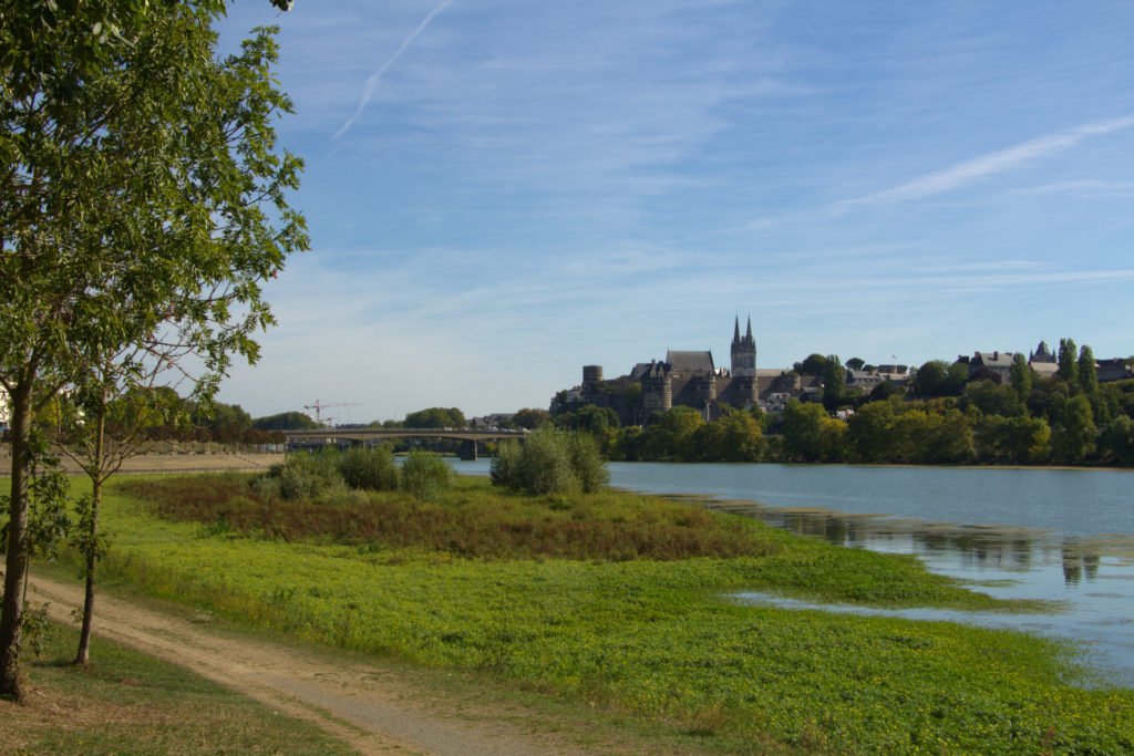 Château d'Angers vu depuis le parc de Balzac