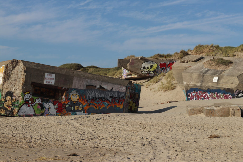 Le bunker de la plage nord de Berck-sur-mer