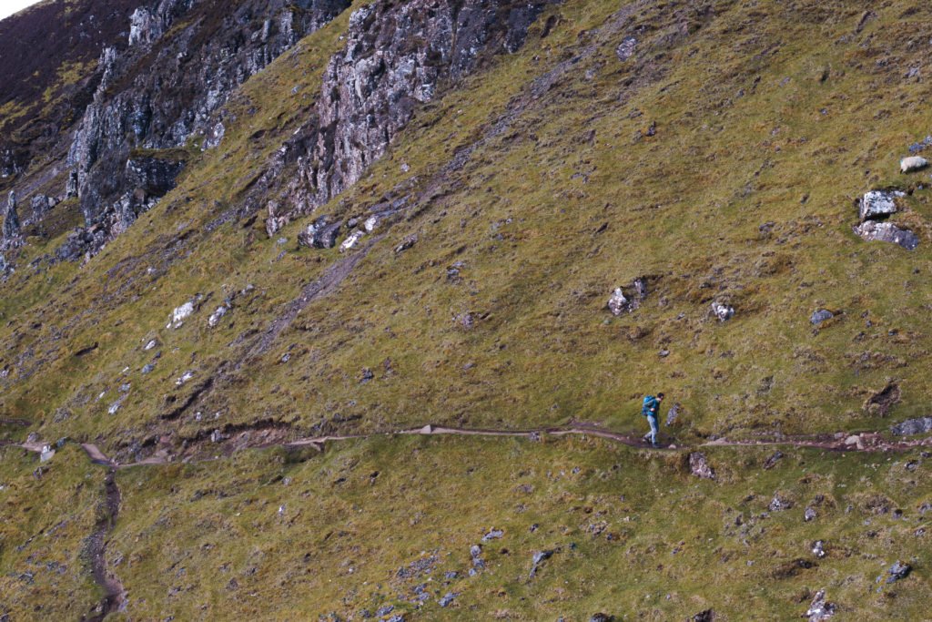 Chemin de randonnée du Quiraing, une portion du Skye trail